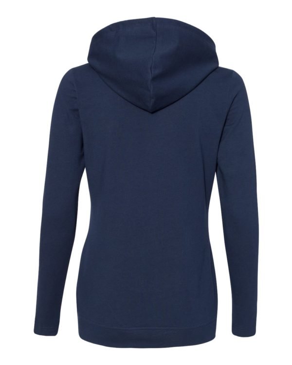 Navy blue adidas hoodie on sale womens