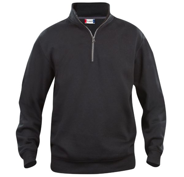 Clique Stockholm Half Zip Sweatshirt - Black Dog Apparel